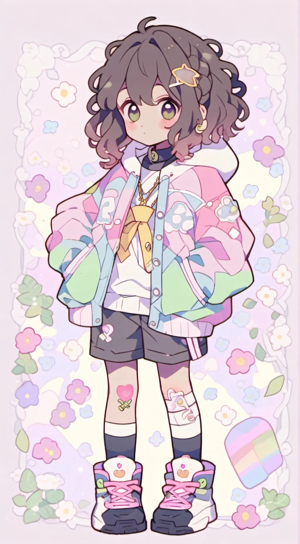 ai character: Kyrie  background