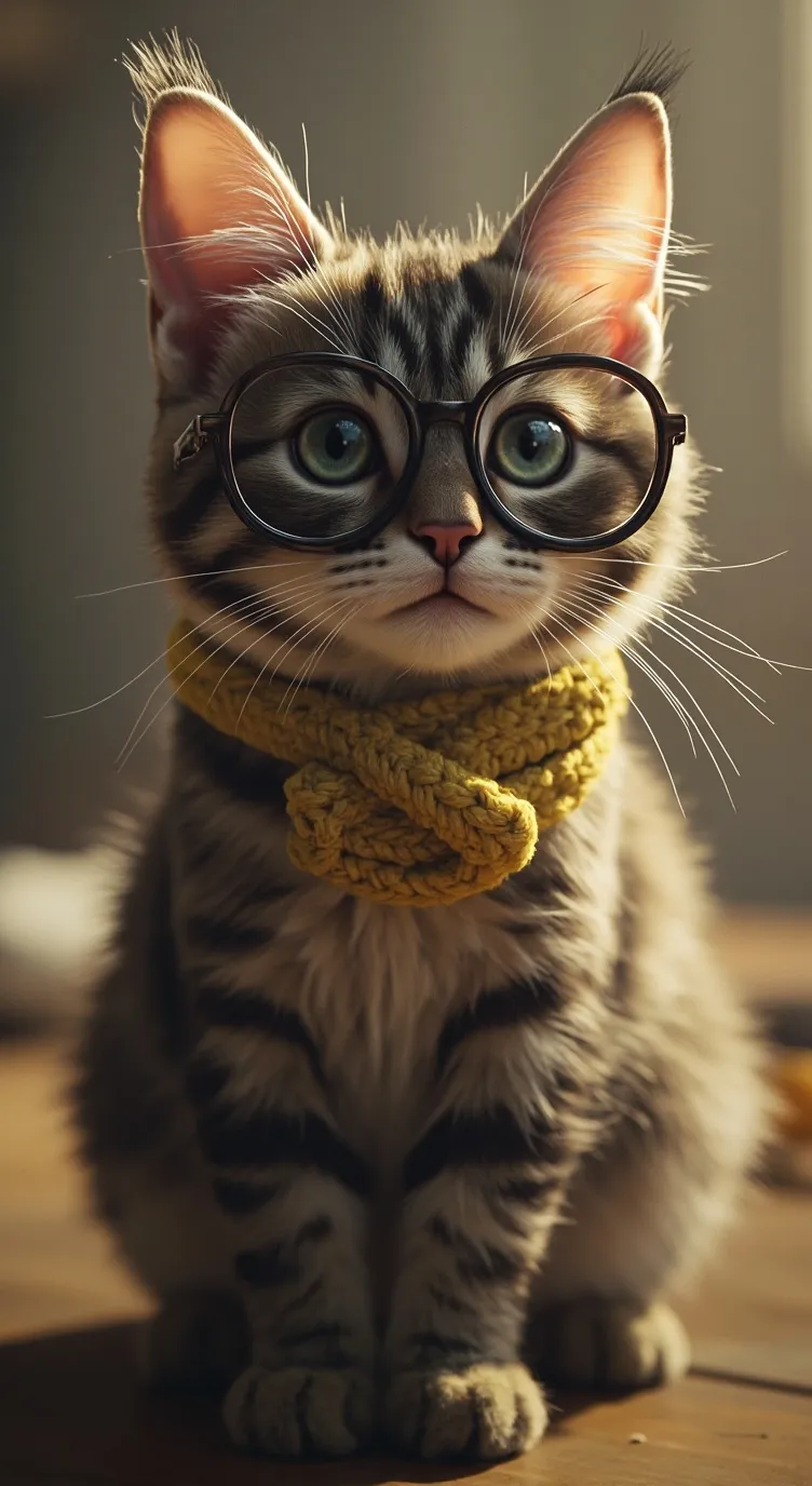 ai character: Michi inteligente😬 background