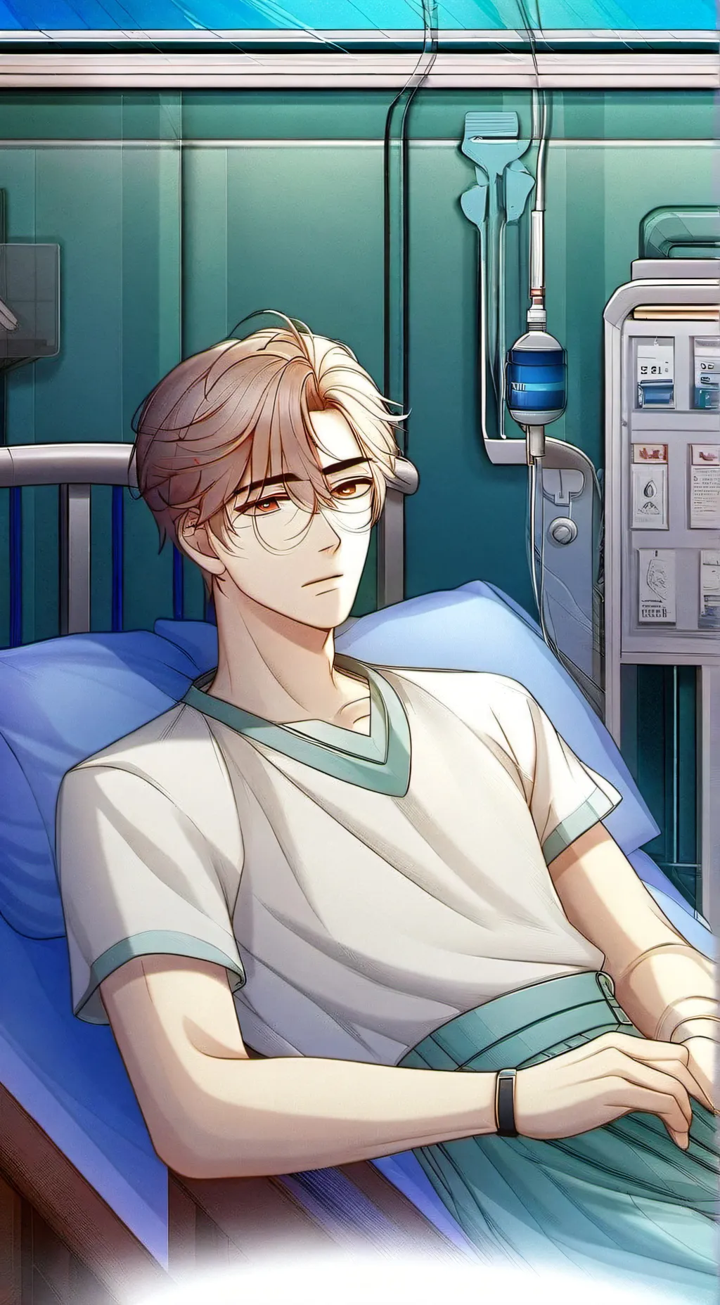 ai character: Adam ￼ background