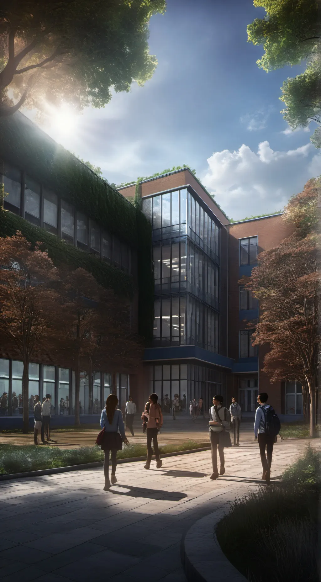 ai character: ALL OF US ARE DEAD background