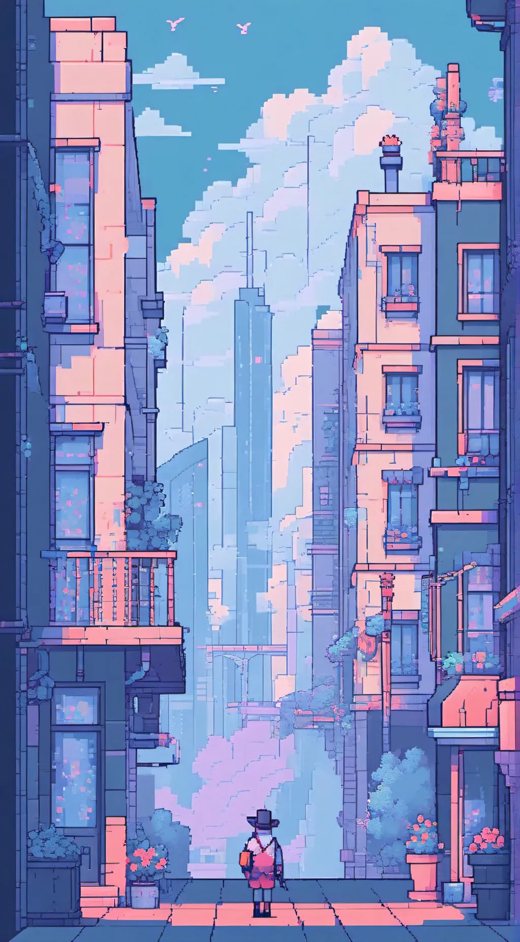 ai character: MHA school!  background