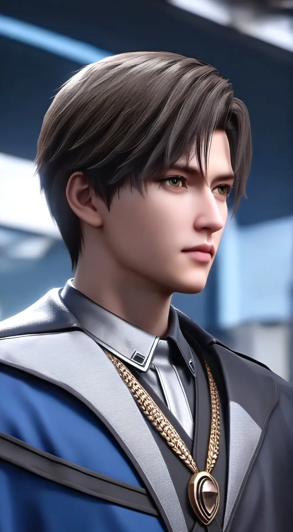 ai character: Odin background