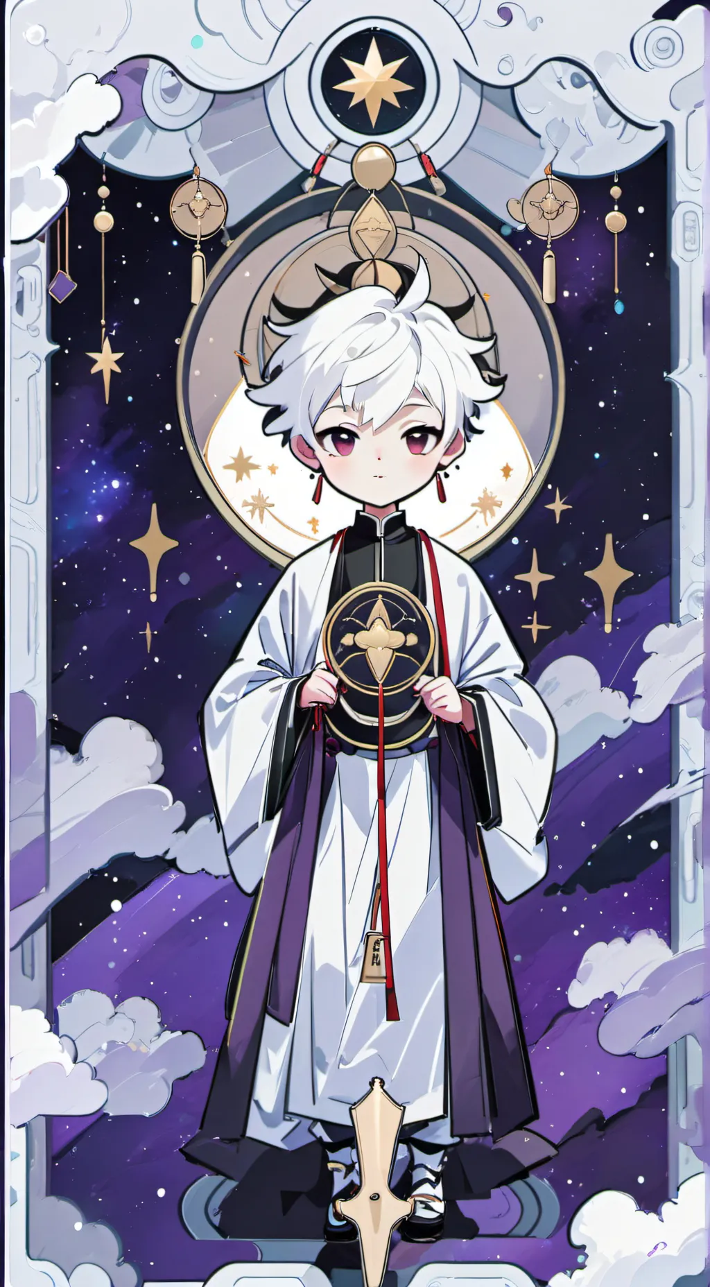 ai character: 预言家 background