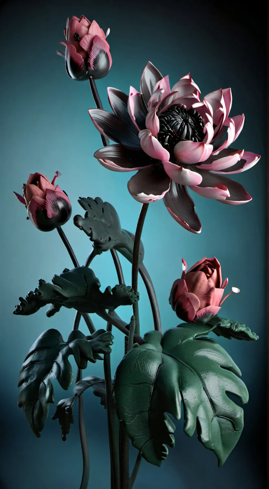 ai character: Leon i Olek background