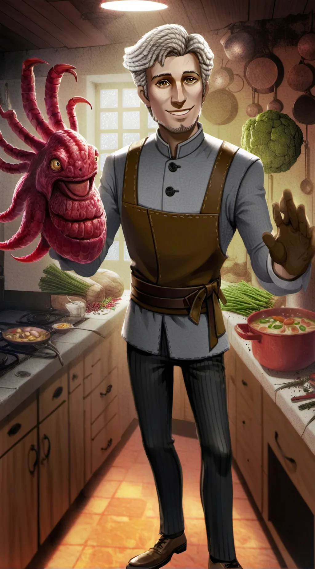 ai character: Eduardo background