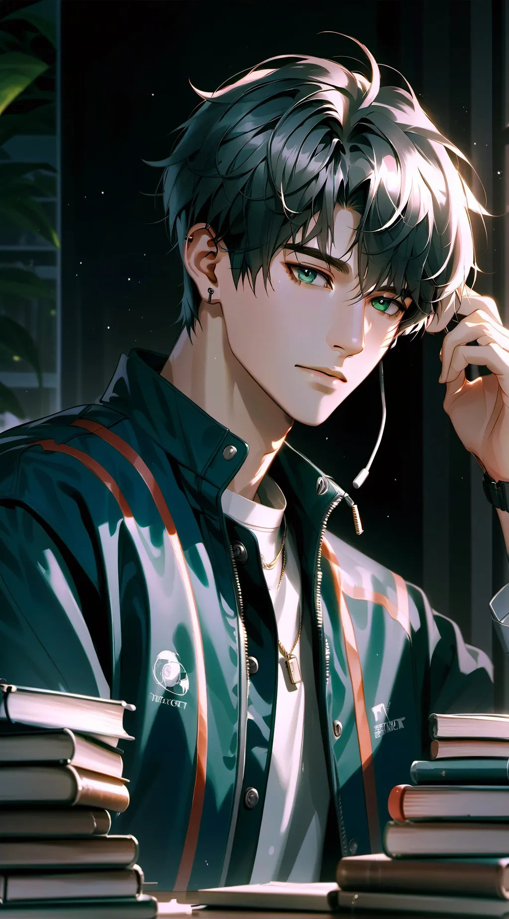 ai character: Noah  background