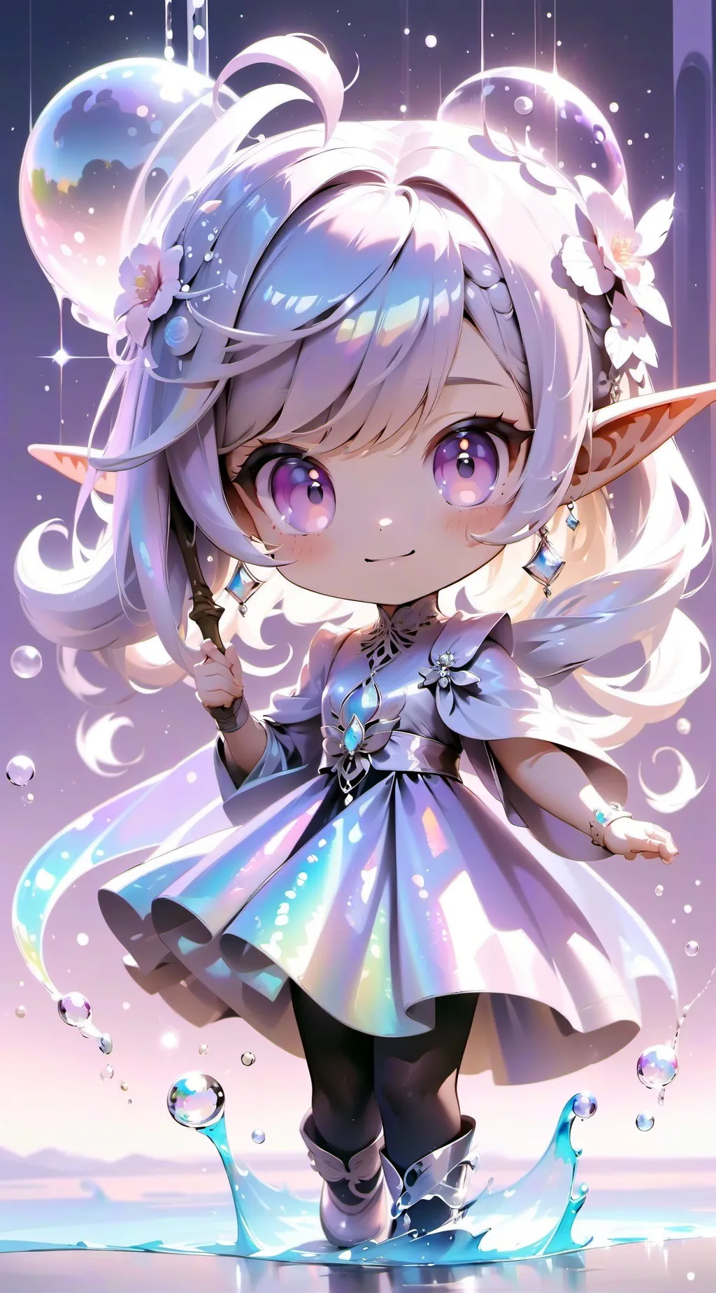 ai character: Ana Vitória  background