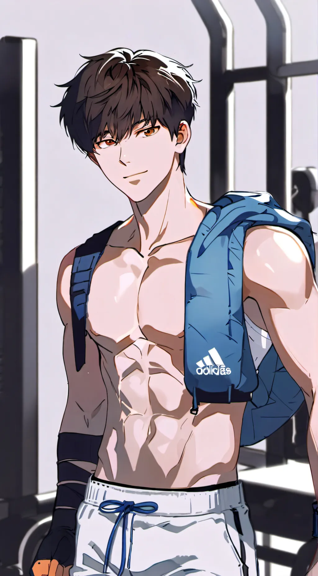 ai character: BLOODMANY background