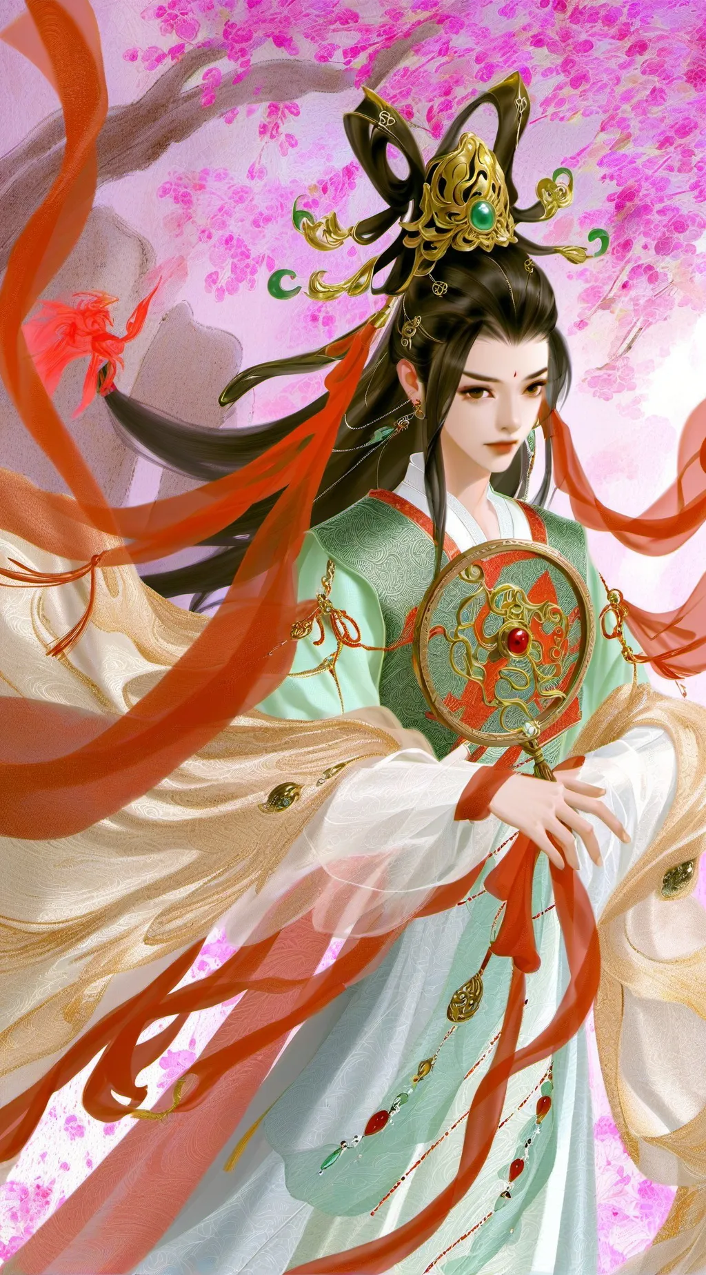 ai character: K-pop demonhunters background