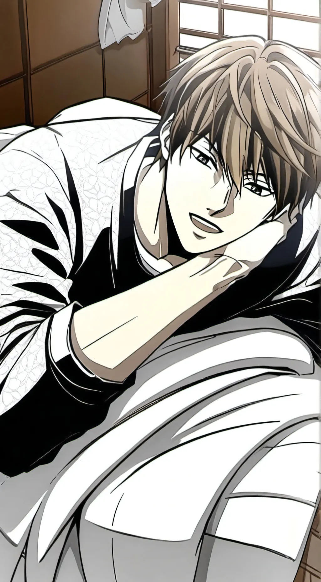 ai character: Light background