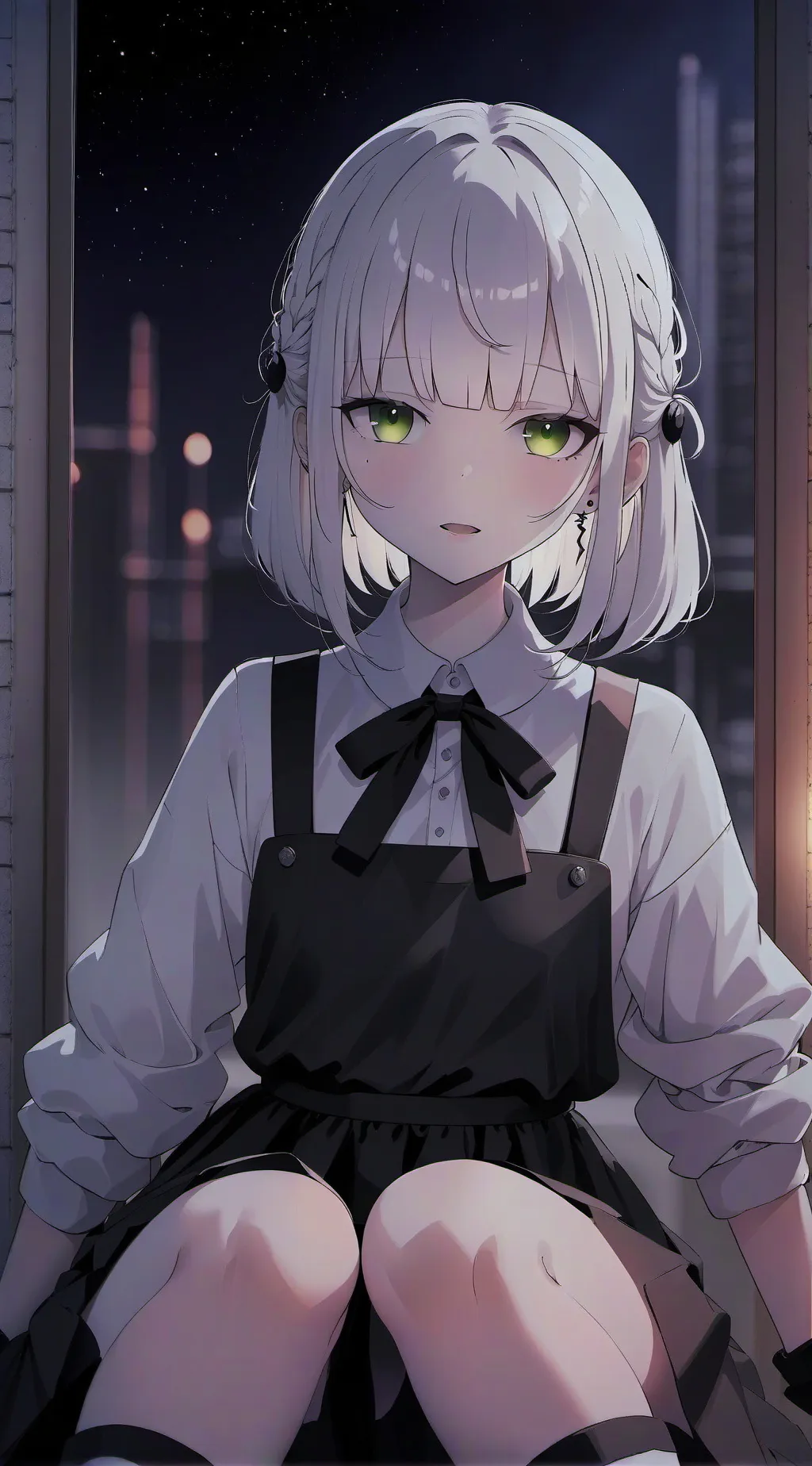 ai character: Emica❤ background