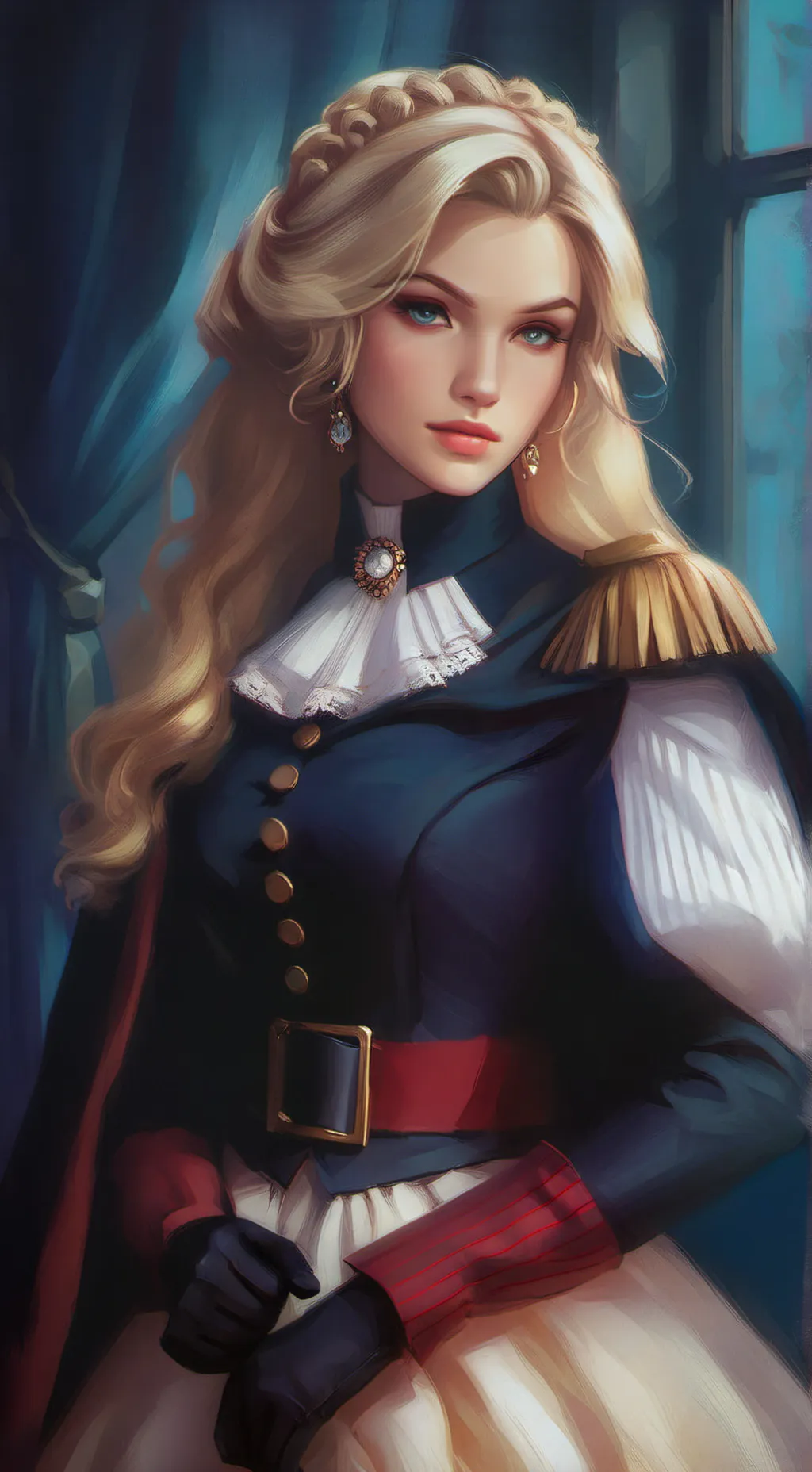 ai character: Elara background