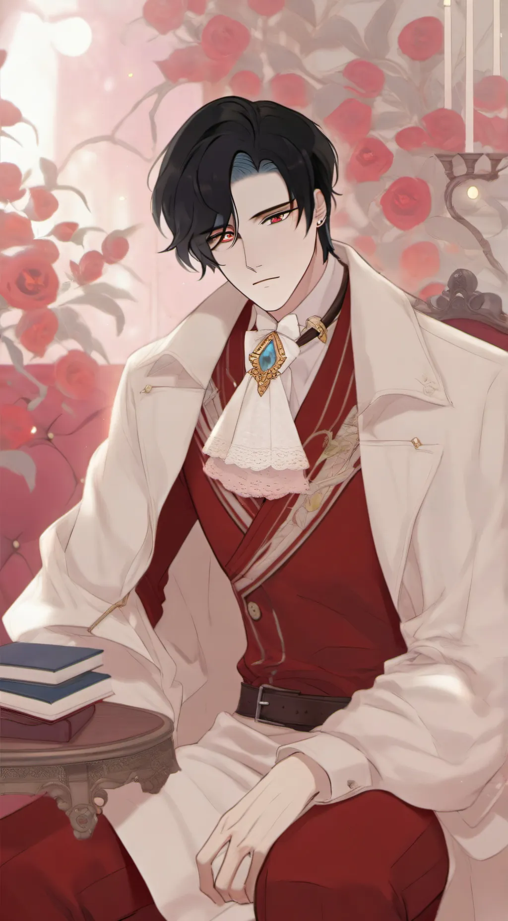 ai character: Anthony  background