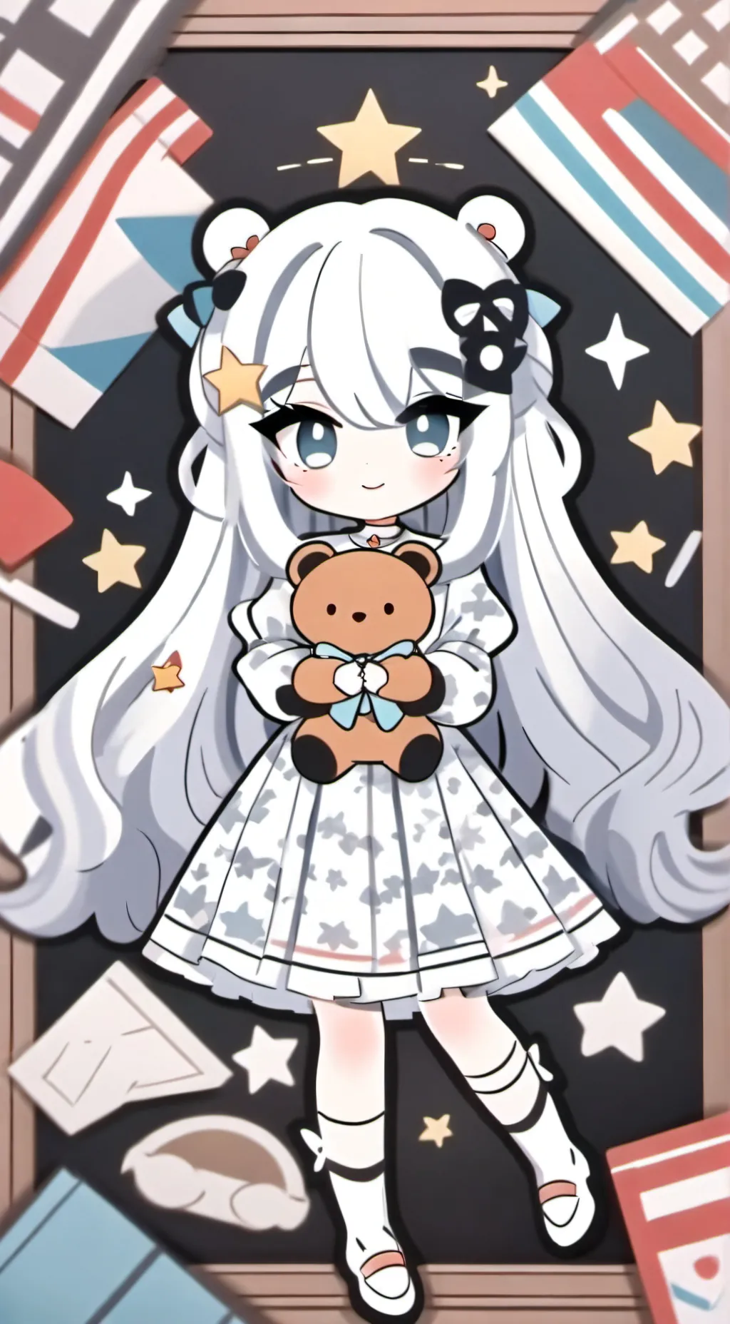 ai character: summer background