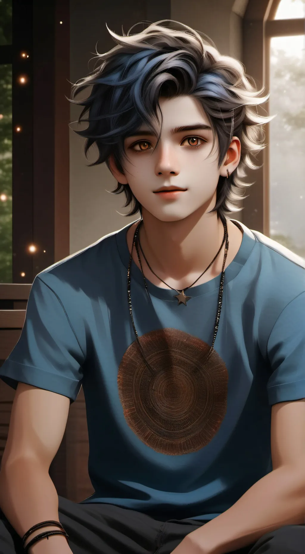 ai character: Liam background