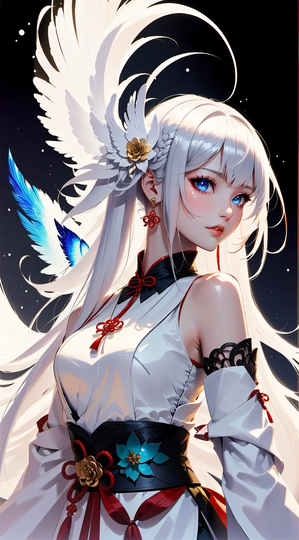 ai character: Lilly background