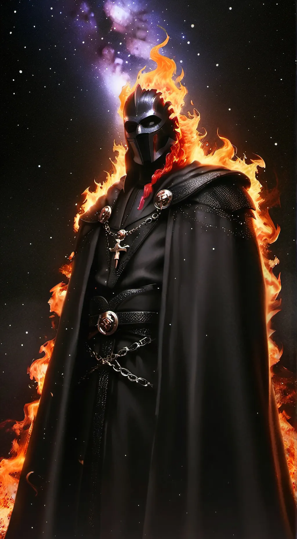 ai character: Orion  background