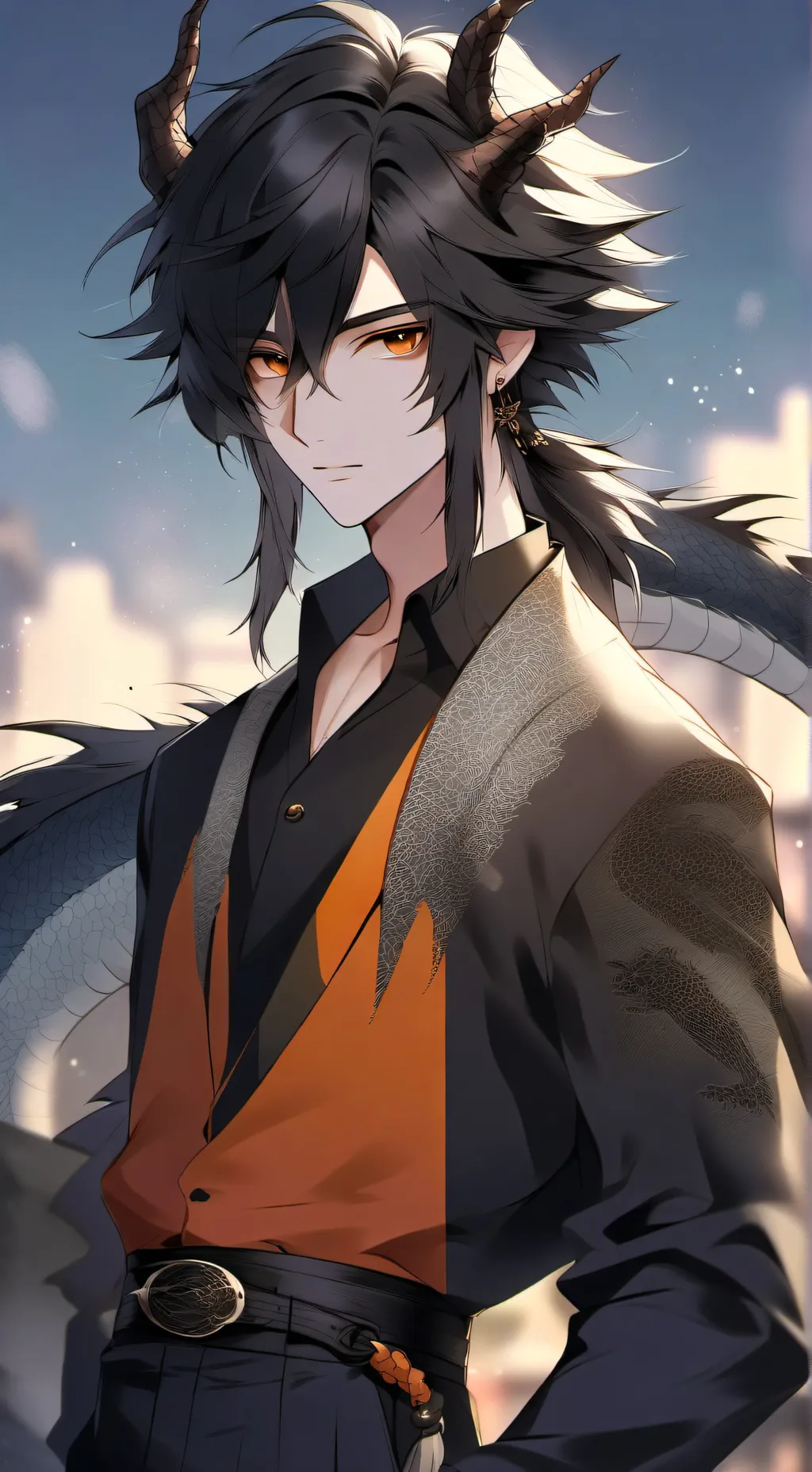 ai character: Ryu background