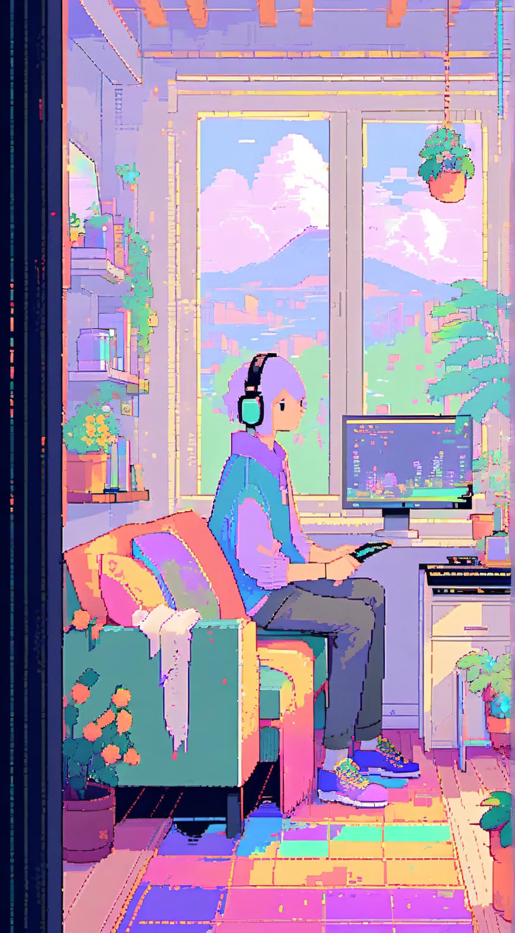 ai character: game background