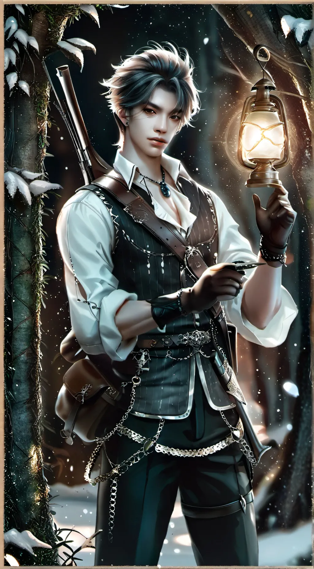 ai character: Yu-Gi-Oh legacy  background