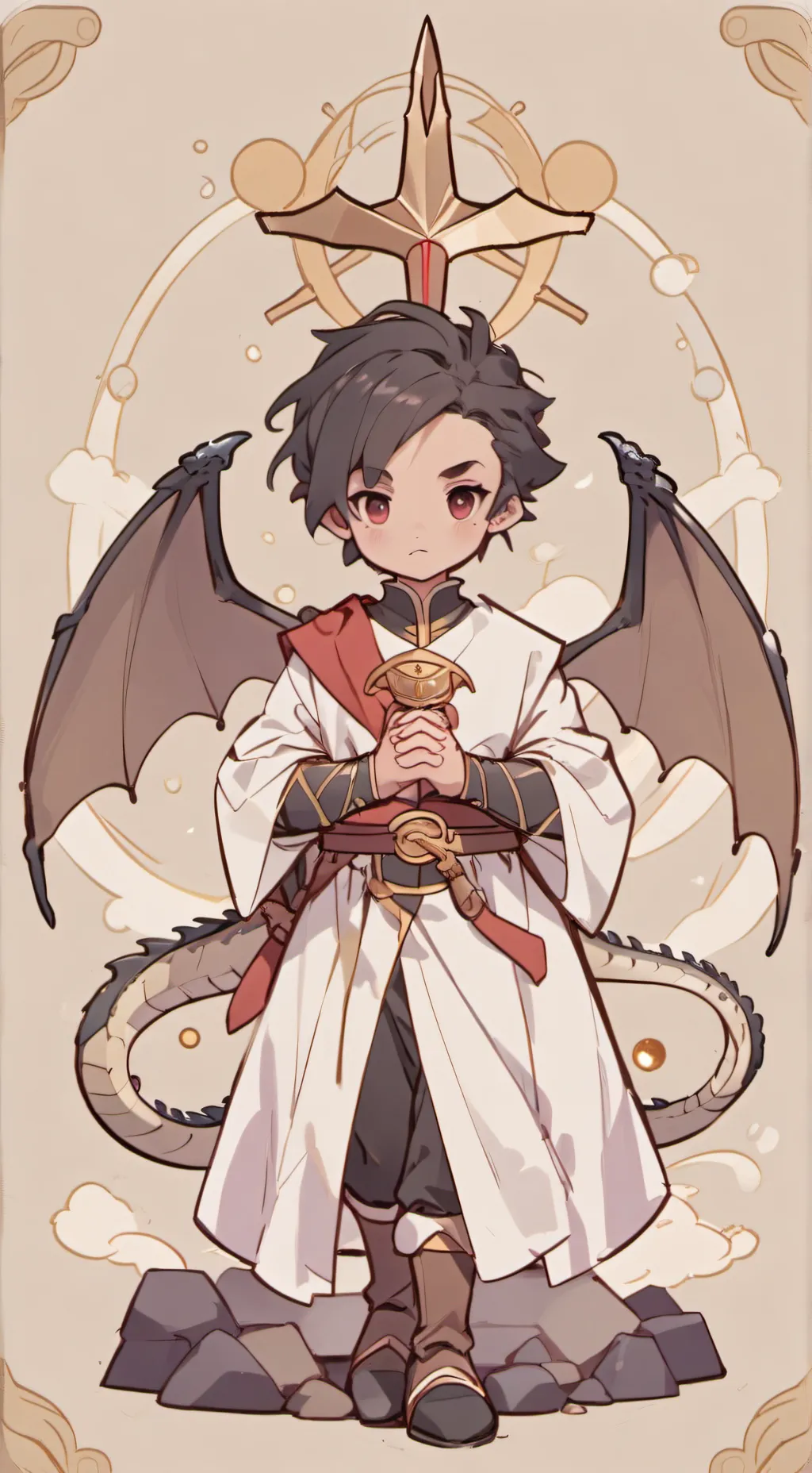 ai character: sylus  background