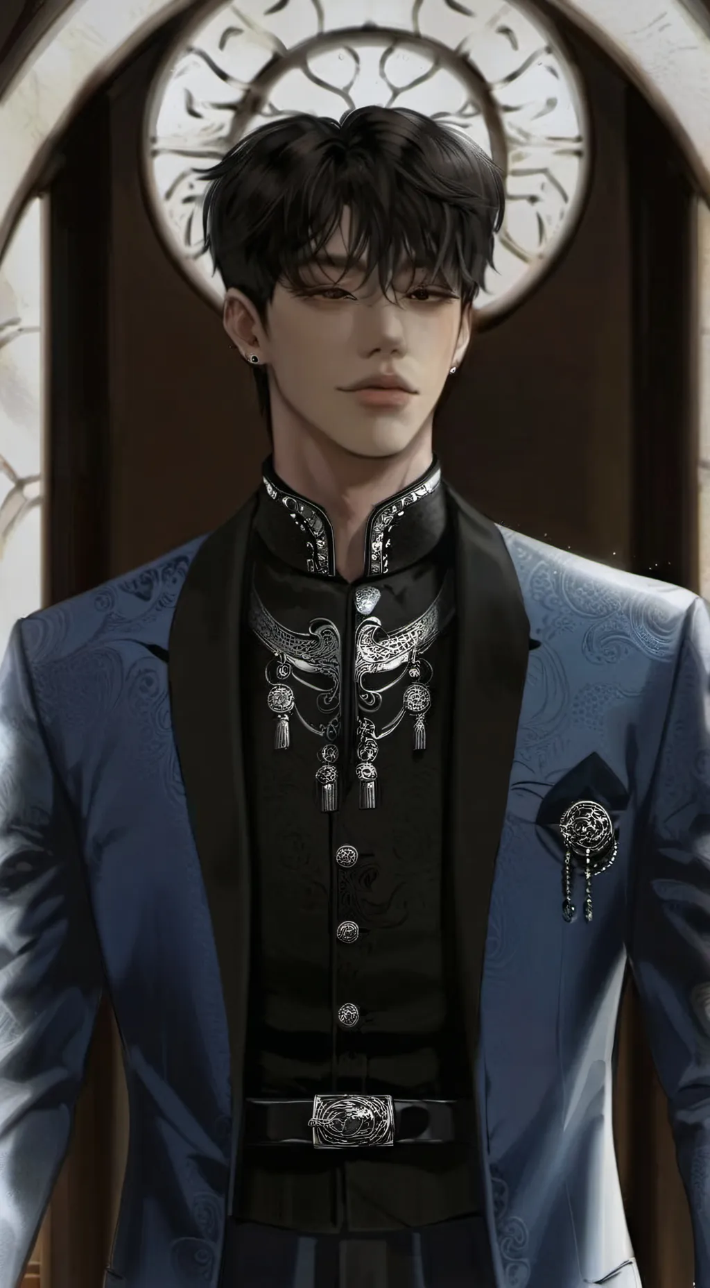 ai character: ✄ 𝐒𝐡𝐢𝐧𝐣𝐢𝐫𝐨 ✄ background