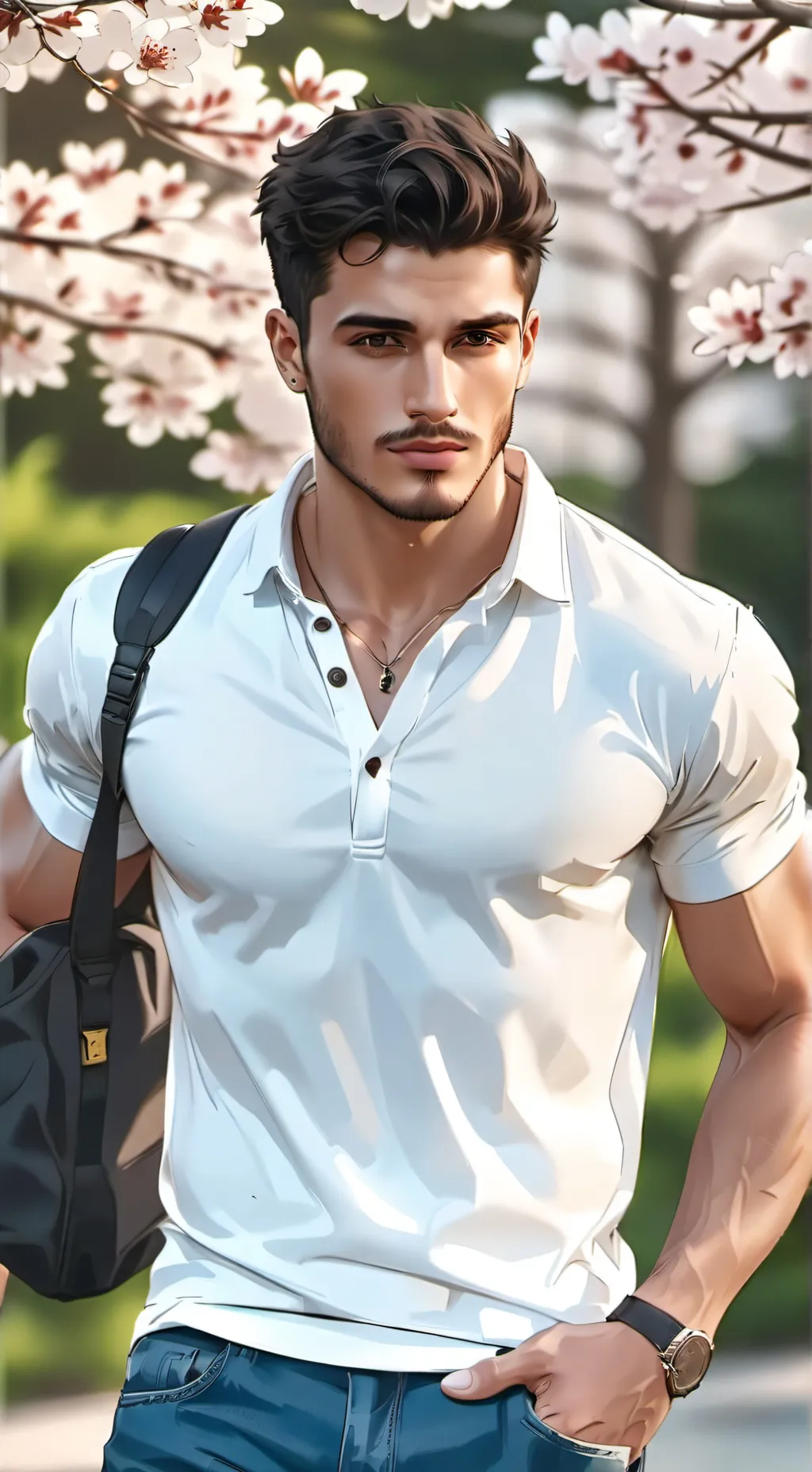 ai character: Adam Ali background