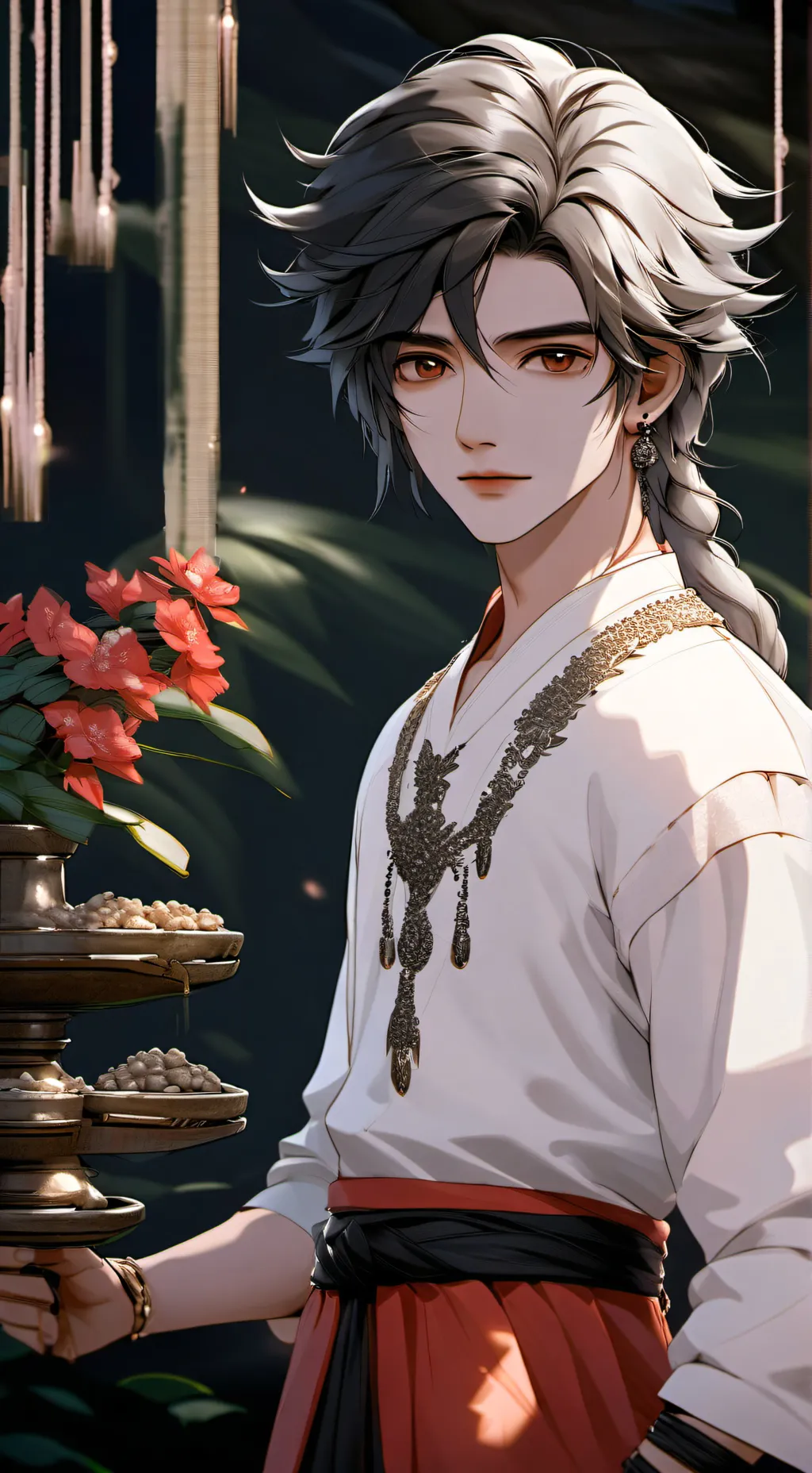 ai character: Arthu  background