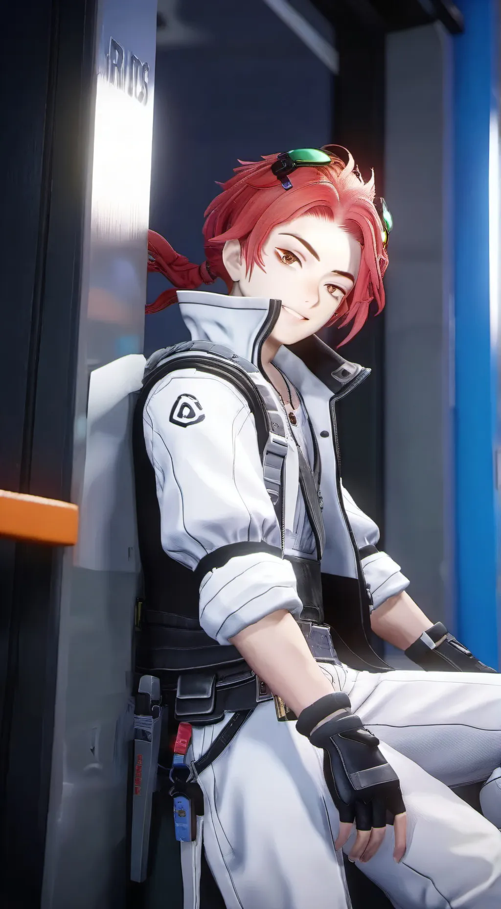 ai character: Miromabby <3 background