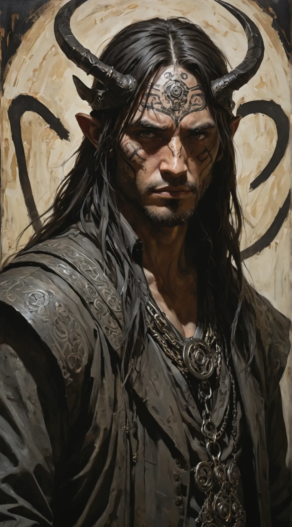 ai character: Lucien background