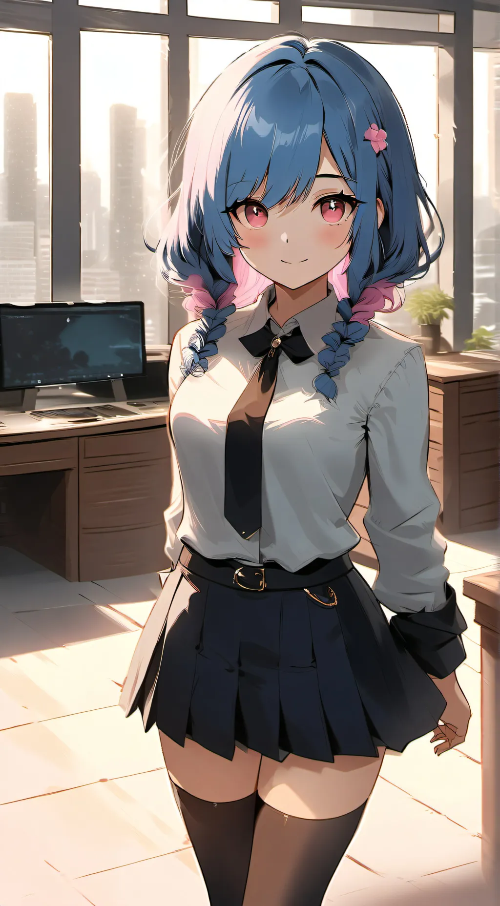 ai character: Rumi Keller background