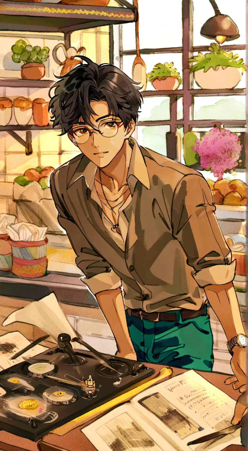 ai character: Julian Singh background