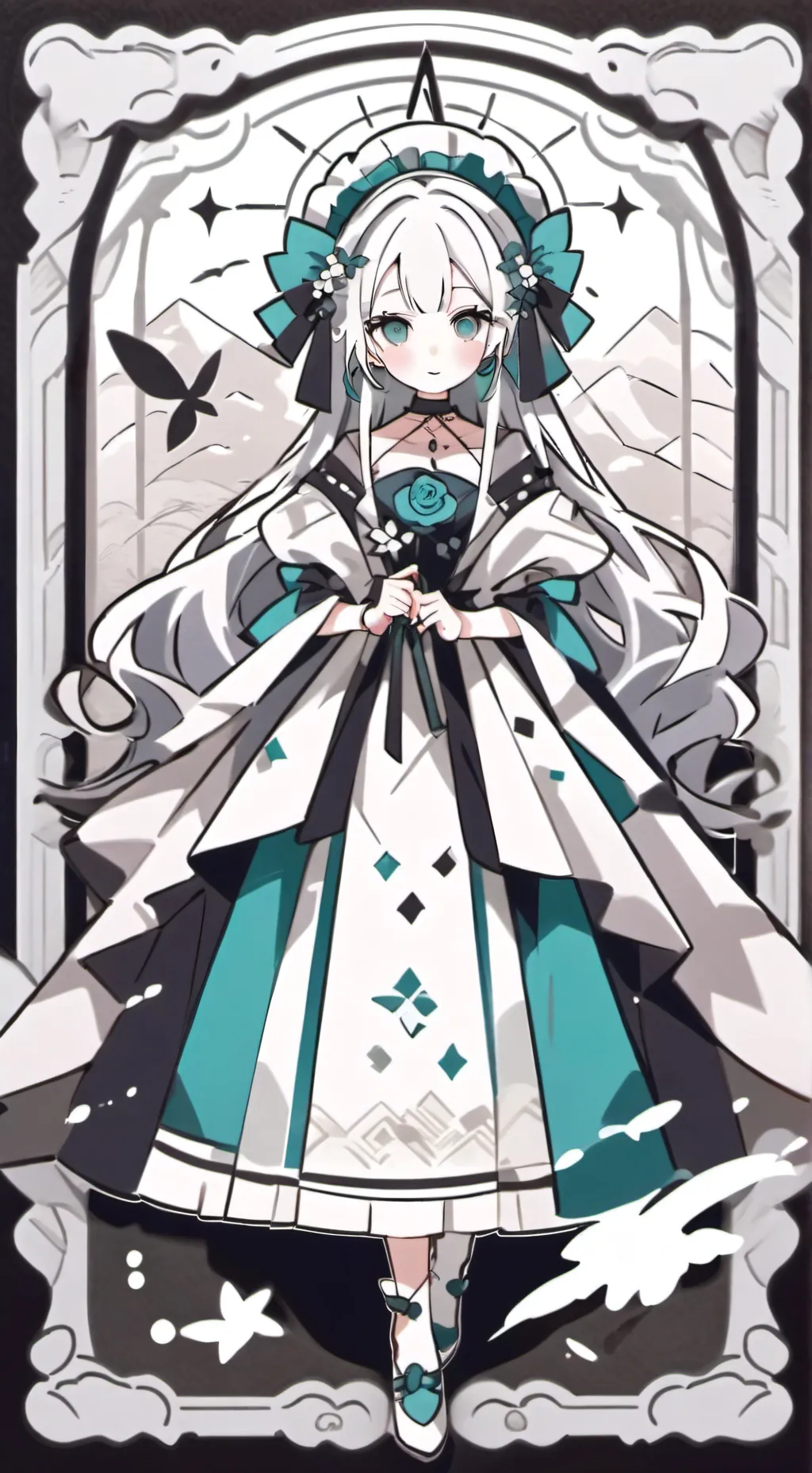 ai character: Venus become tiny? background