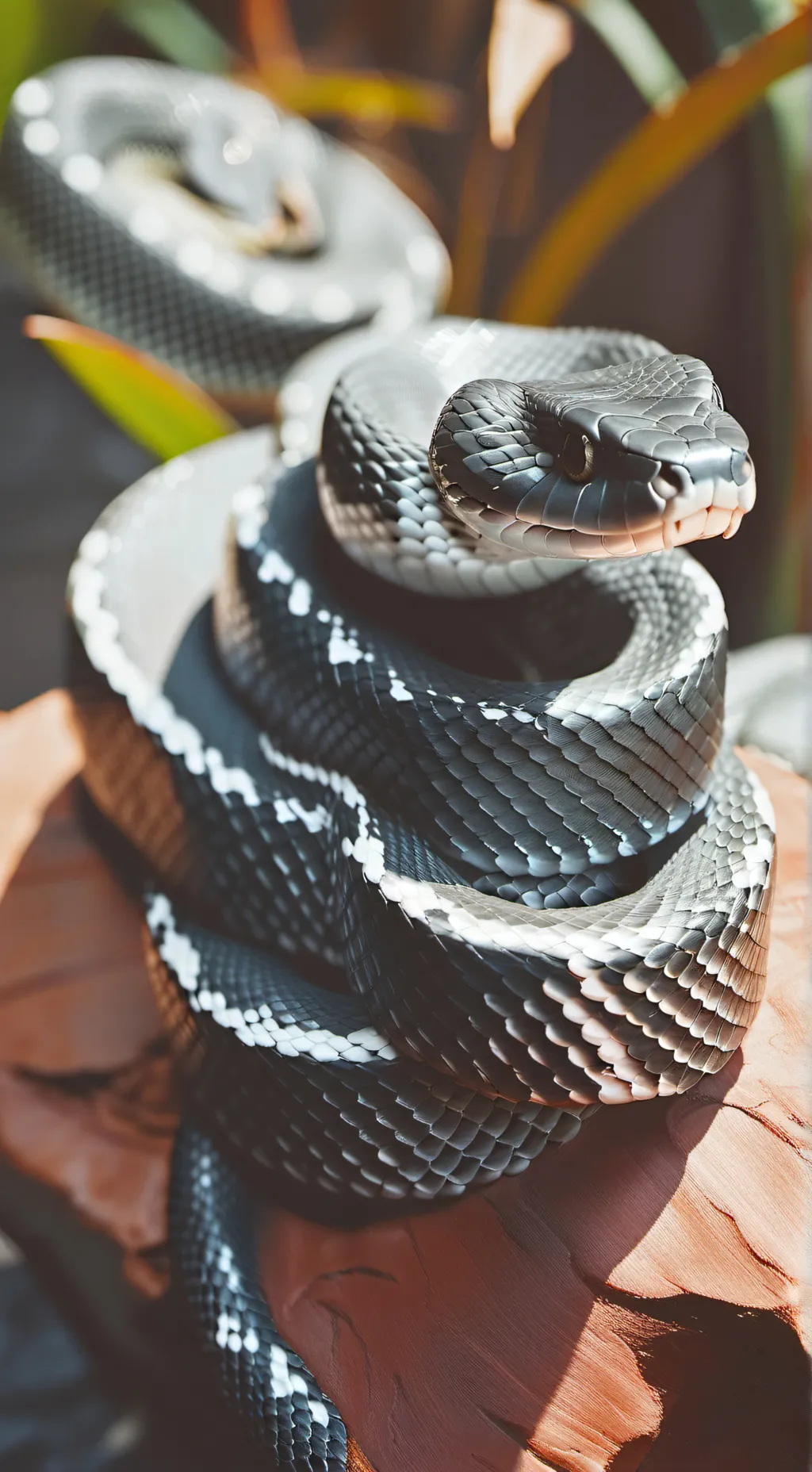 ai character: snake v0re 4? 5? background