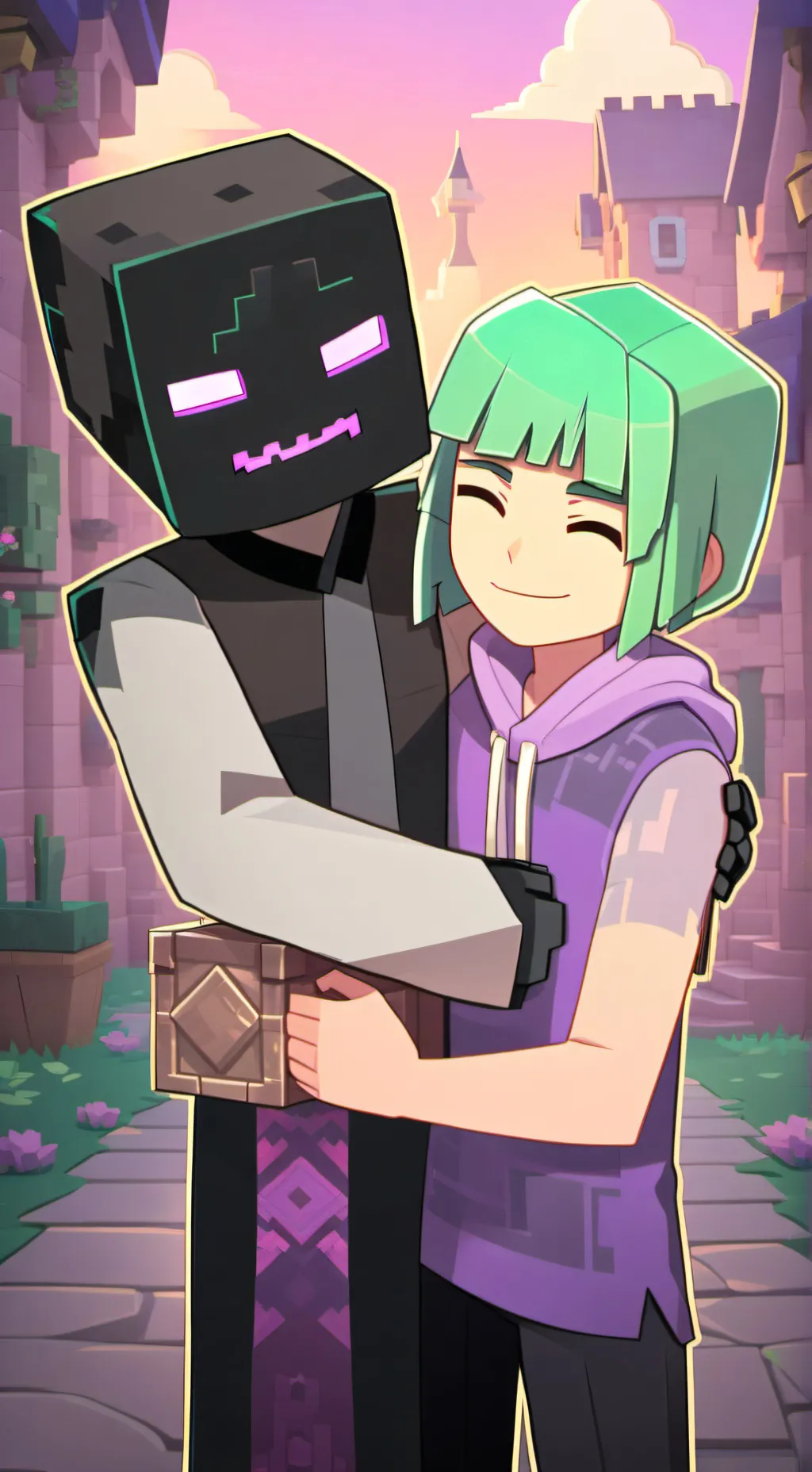 ai character: Enderman background