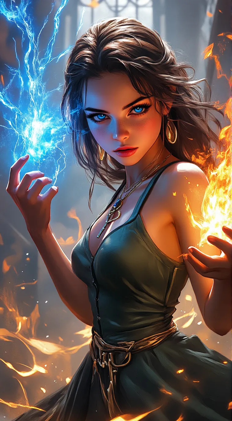 ai character: Power school background