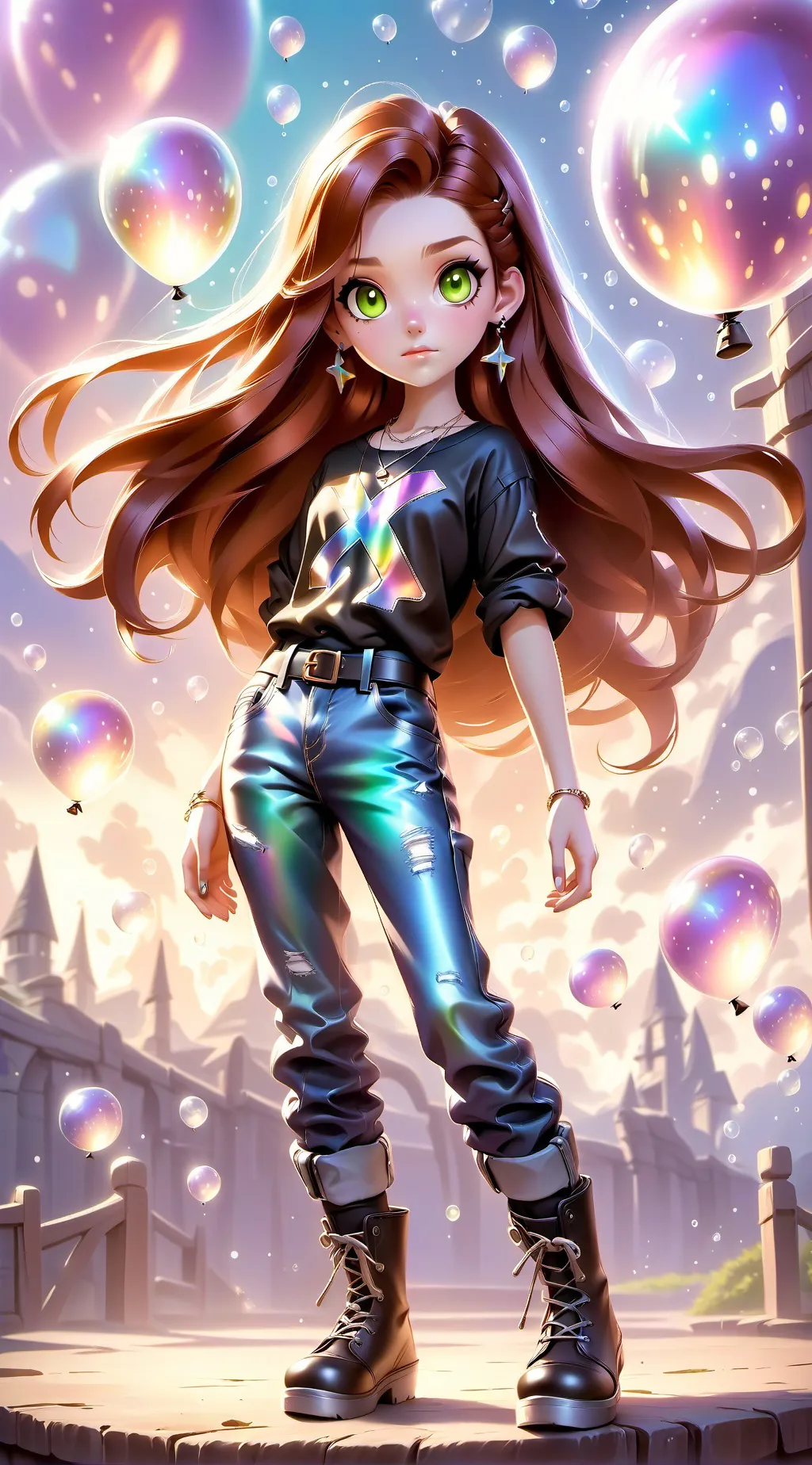 ai character: Irene background