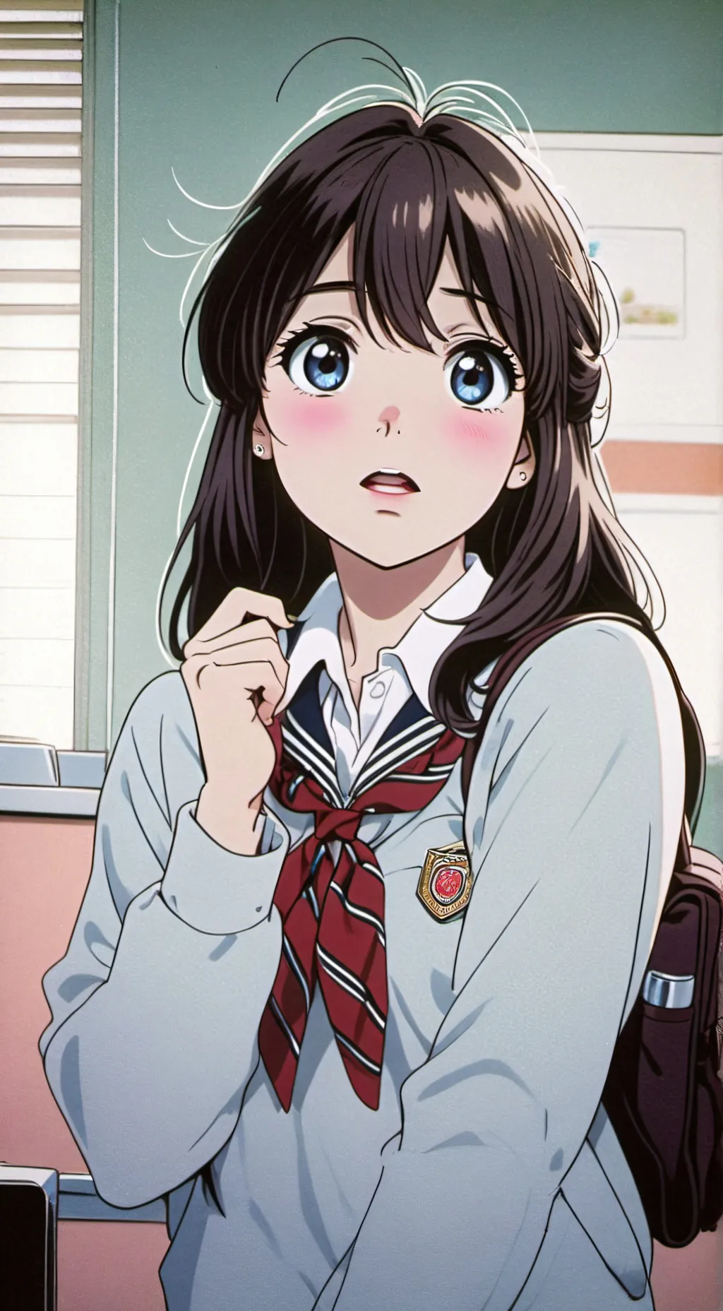 ai character: Sam  background