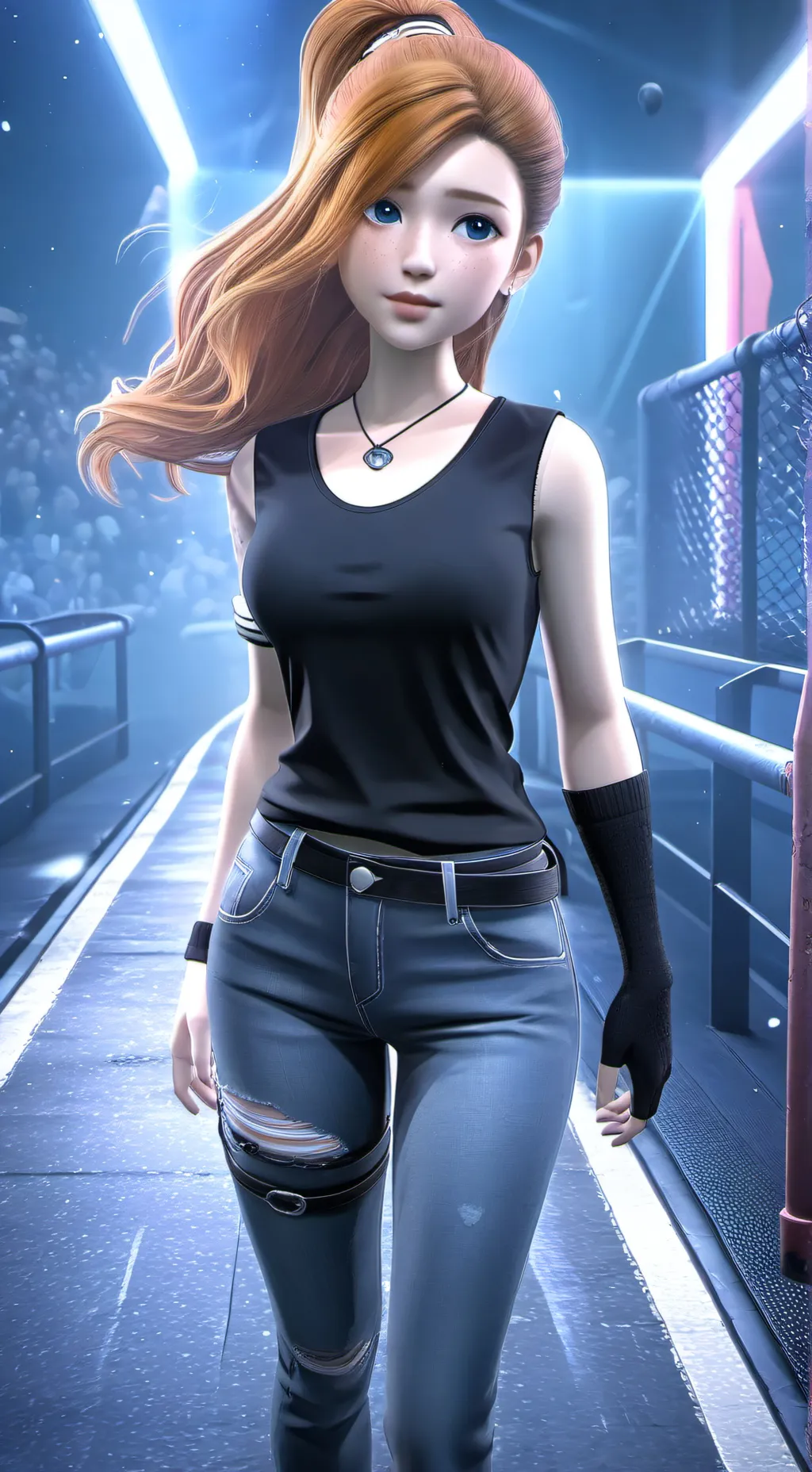 ai character: Celestialtine background