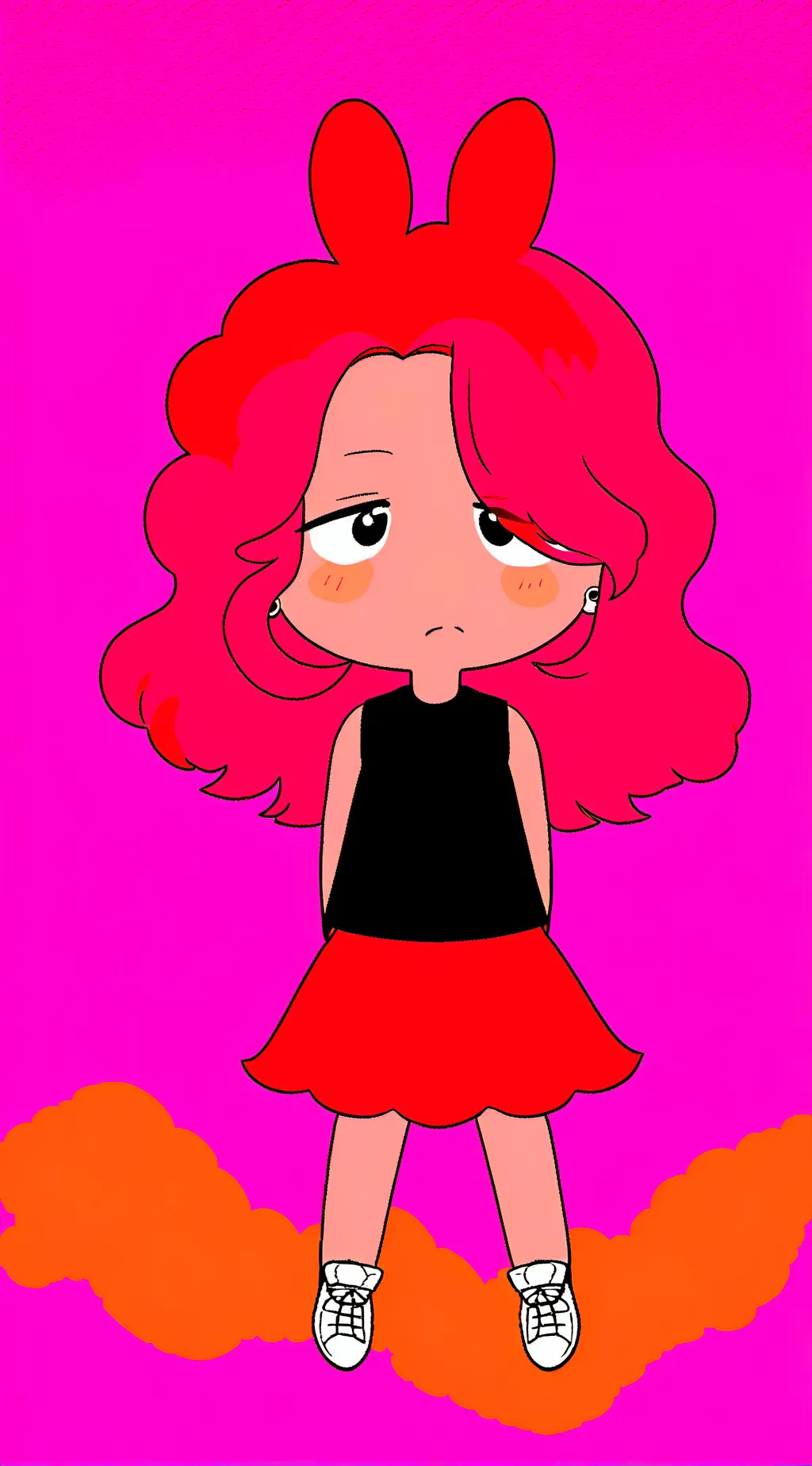 ai character: ния background