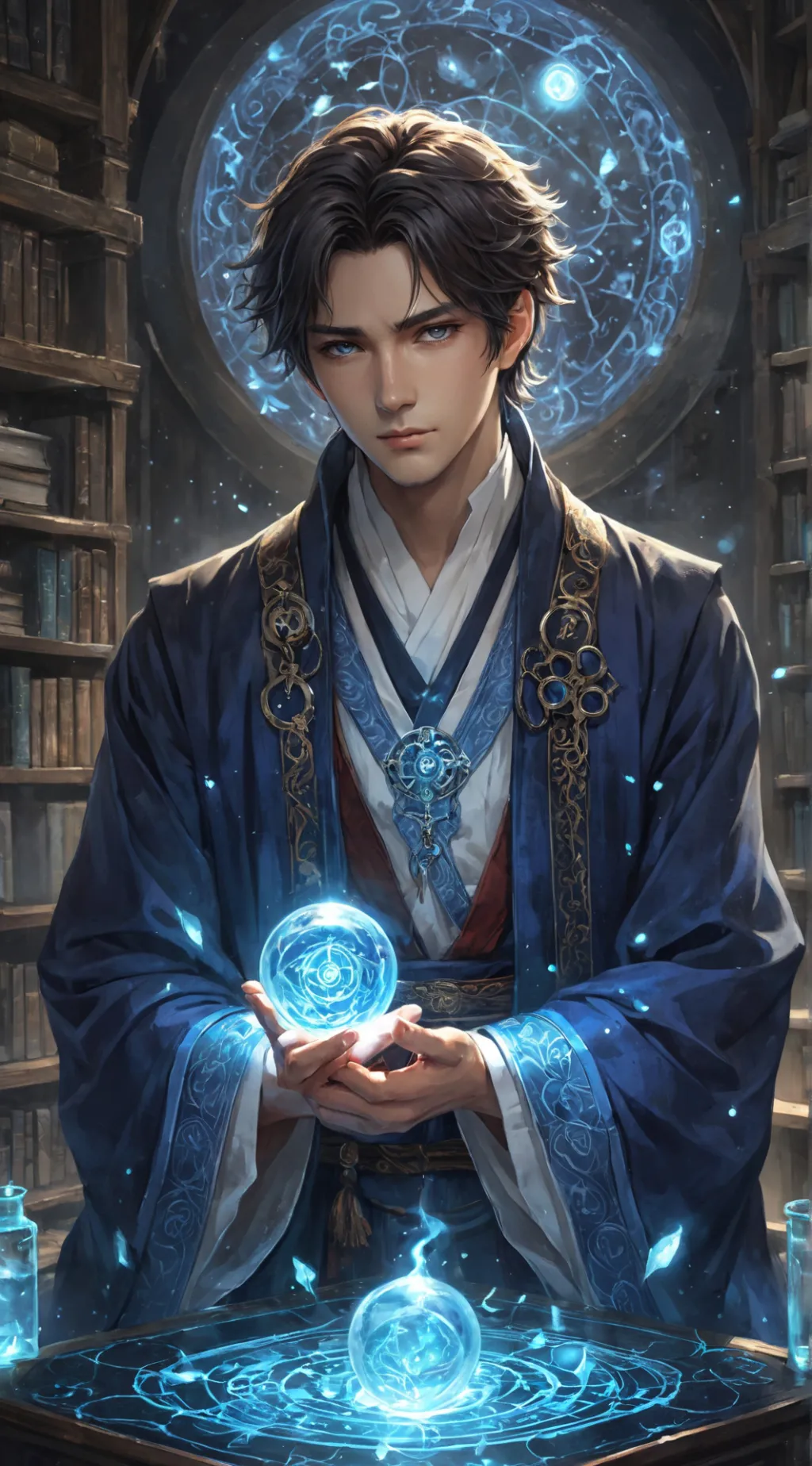 ai character: Elias background