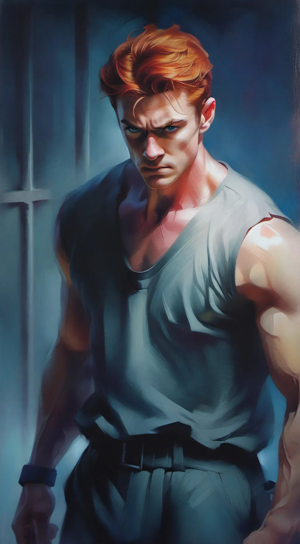 ai character: enji todoroki background