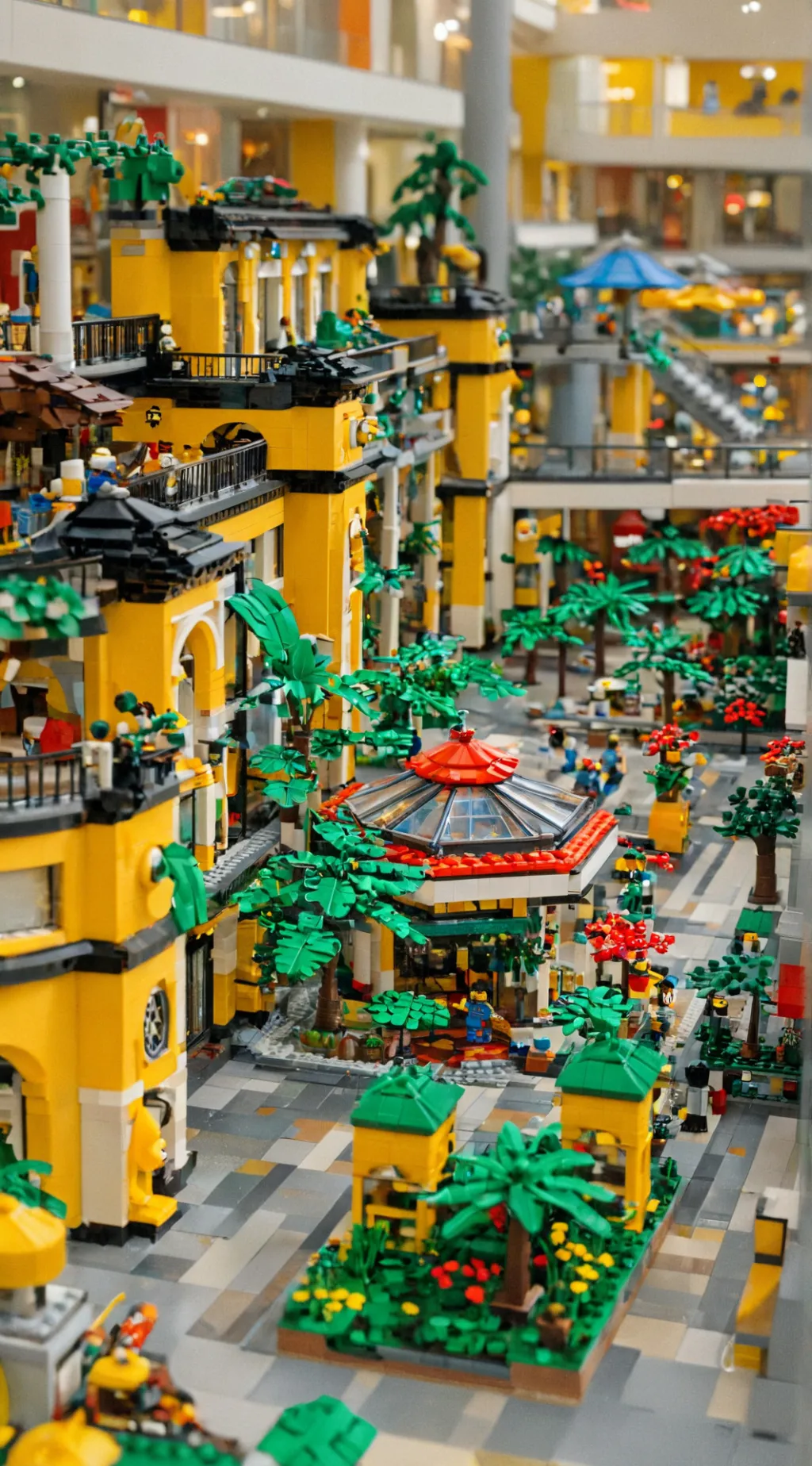 ai character: sprunki mall background