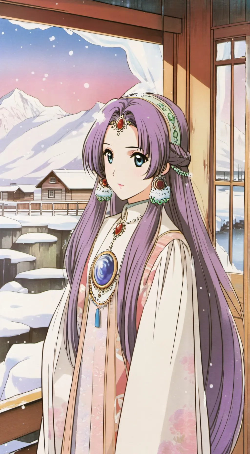 ai character: Lily rose  background