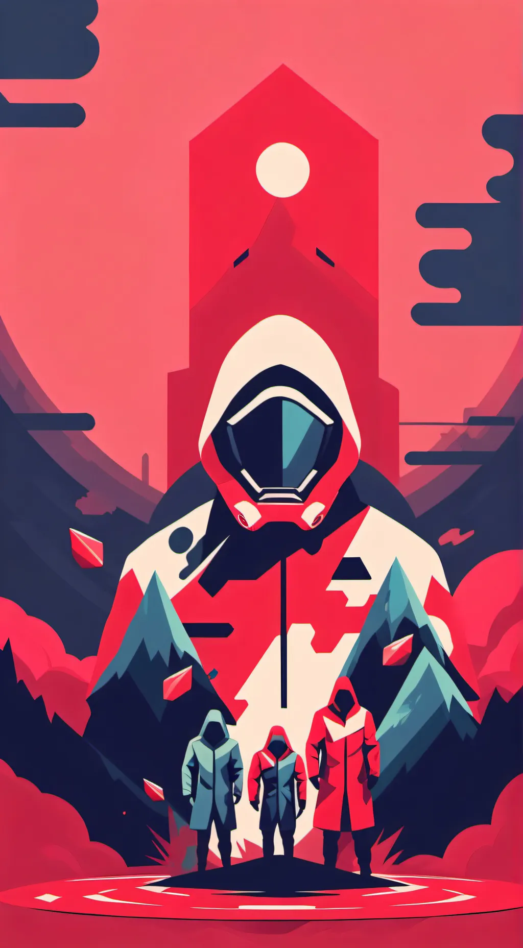 ai character: Malware background