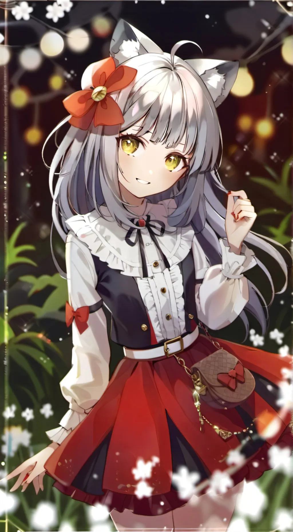 ai character: Lilly background