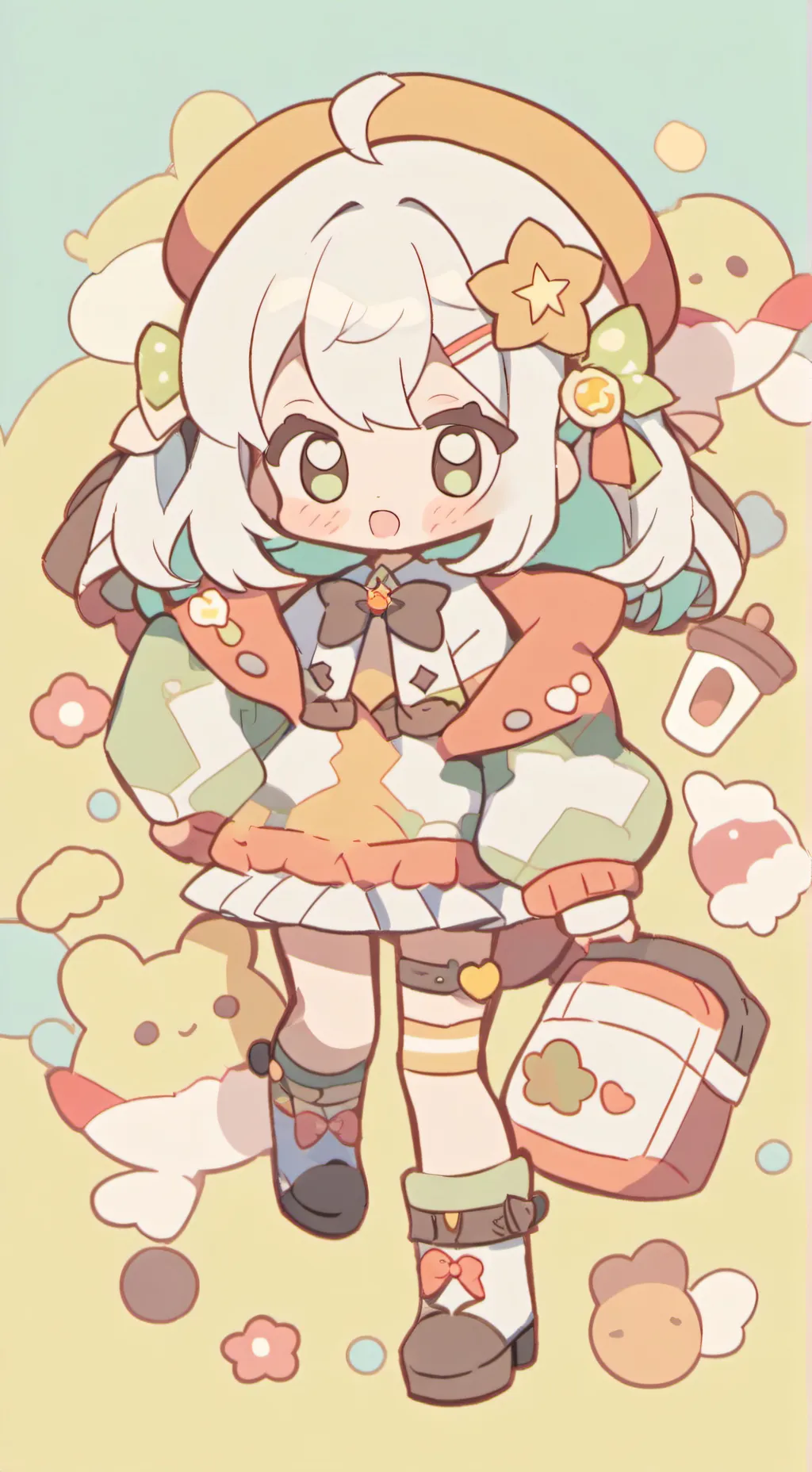 ai character: Past Aftons! background