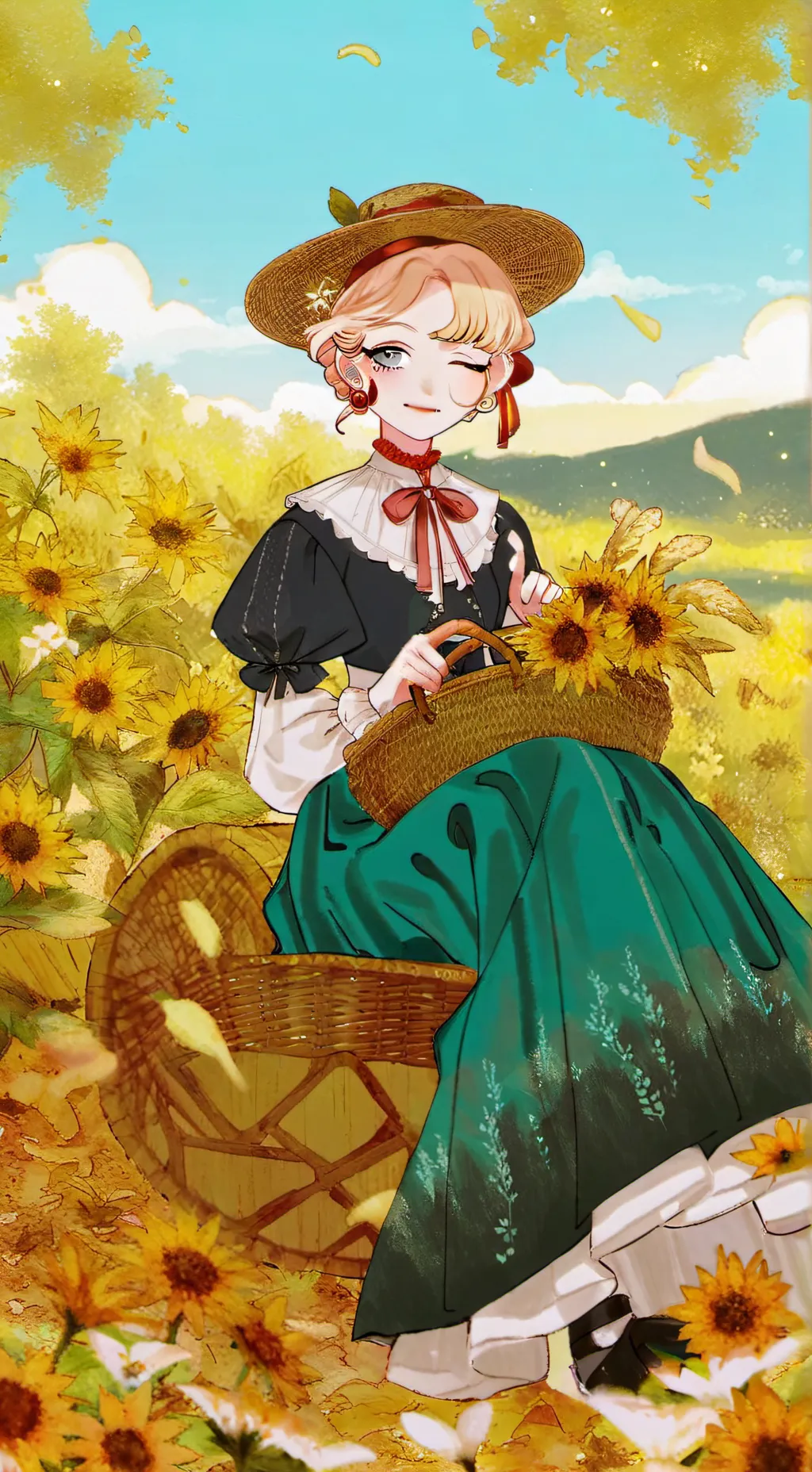 ai character: ninami background