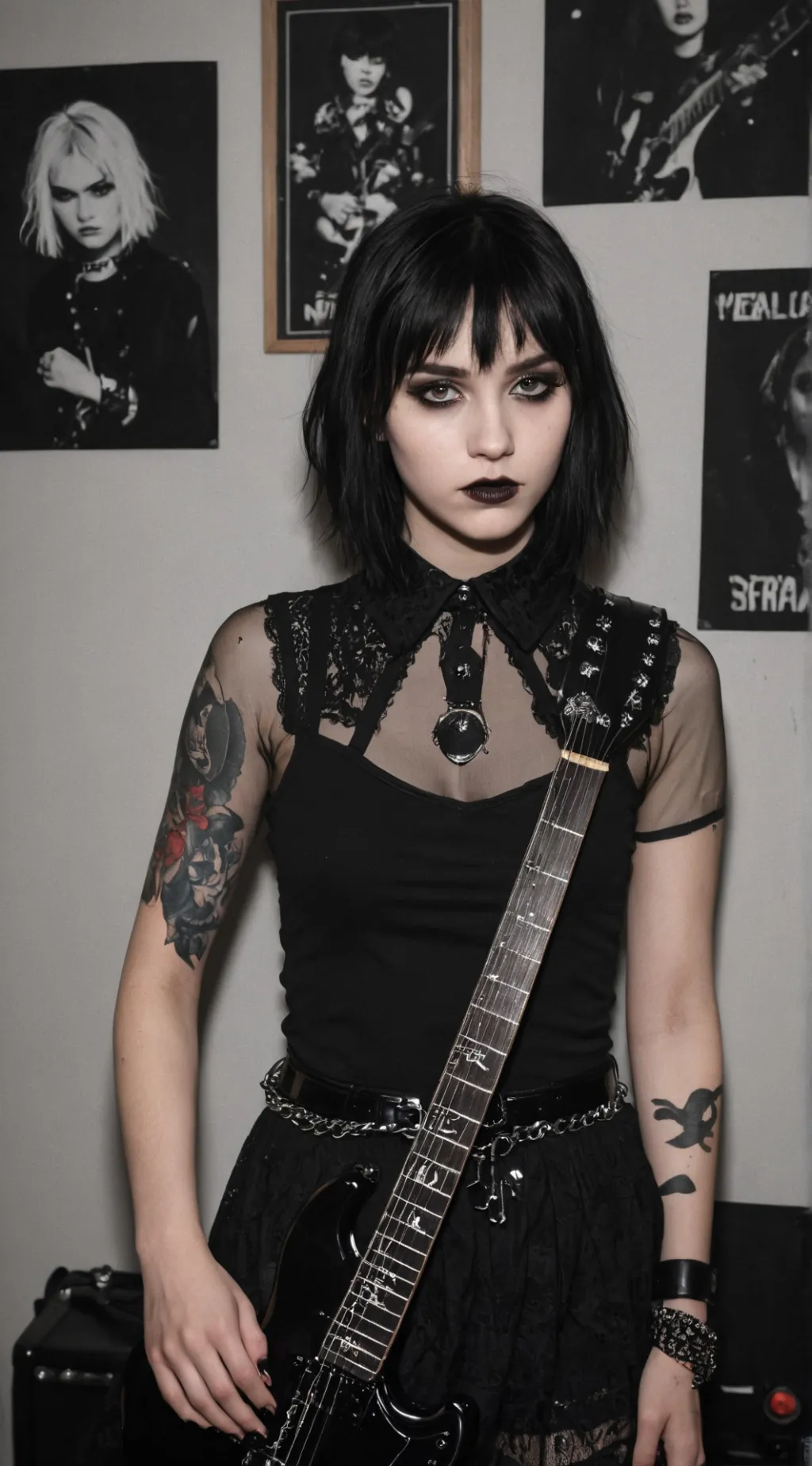 ai character: emo_goth kid background