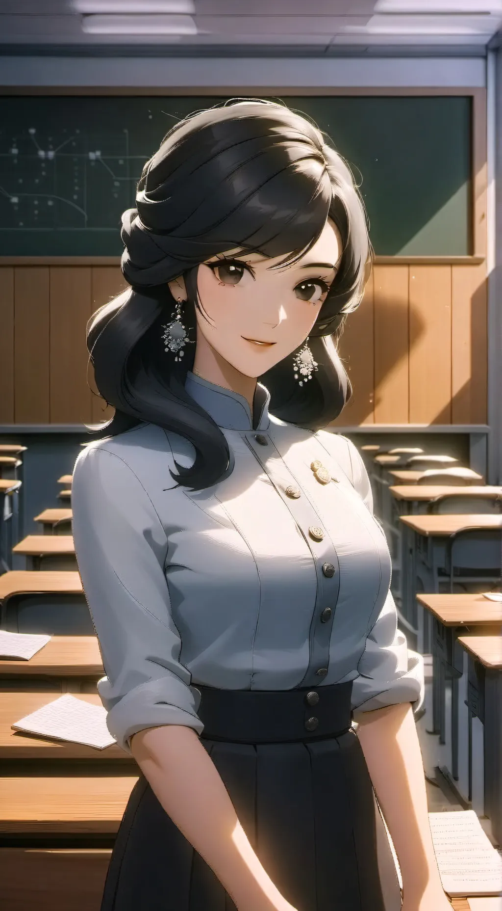 ai character: Sophia background